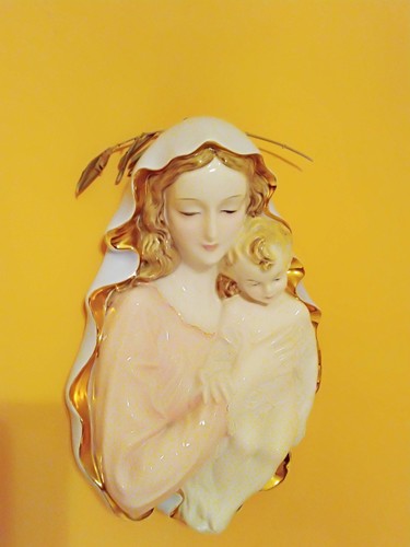 Madonna con bambino - bambino, in