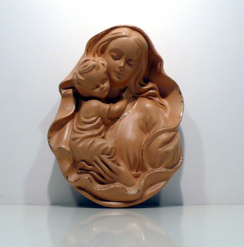 Madonna con bambino - , ceramica