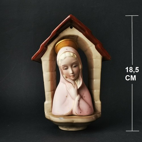 Madonna ceramica racchiusa - in,