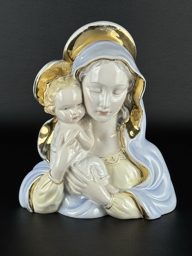 Vintage statua madonna con - madonna,