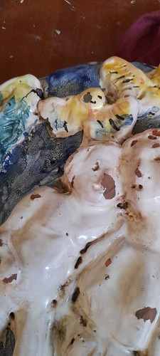 Madonna bambino ceramica - bambino,