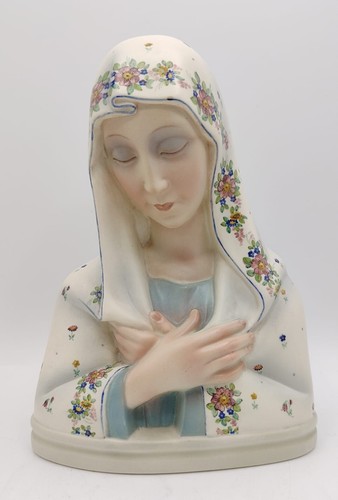 Lenci madonna scultura in - lenci,