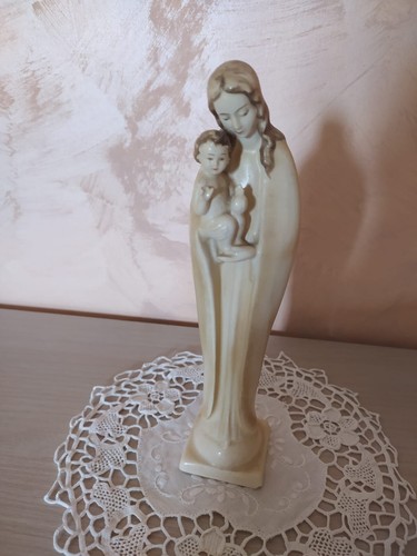 Vecchia statua ceramica - vecchia,