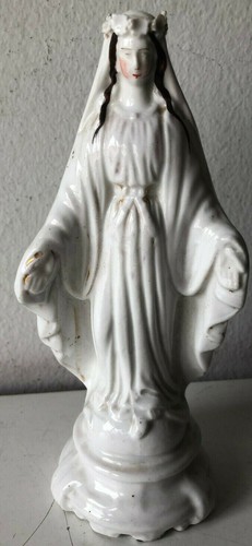 Antica madonna ceramica - madonna,