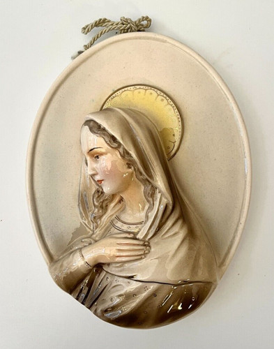 Tondo ceramica madonna - in, "madonna"