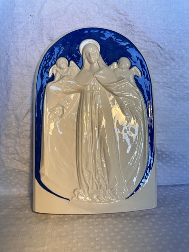 Formella ceramica madonna - in,