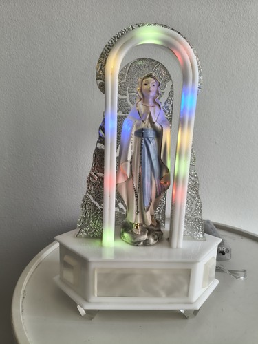 Madonna ceramica lampada - madonna,