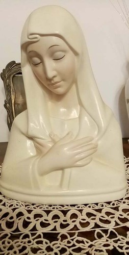 Madonna ceramica lenci anni - lenci,