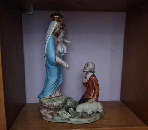Madonna ceramica ronzan - madonna, in